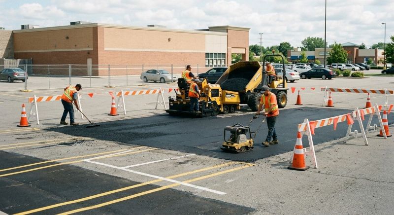 Church Parking Lot Repair in Bluffton, SC