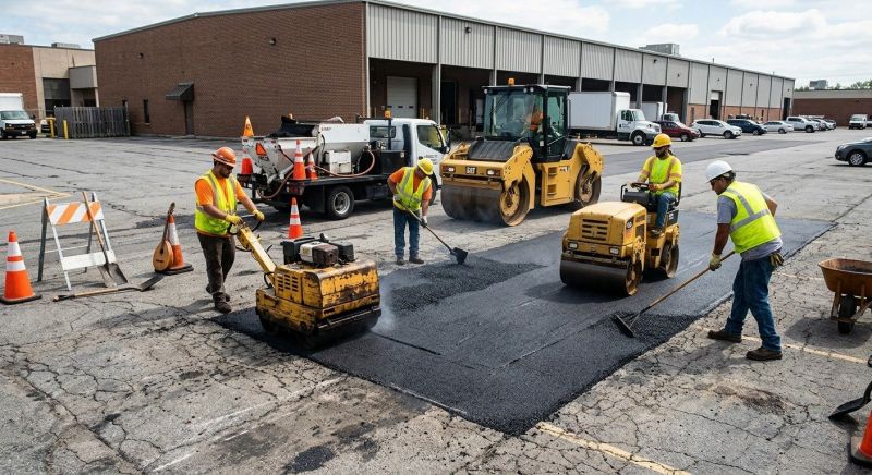 Commercial Asphalt Repair in San Diego County, CA