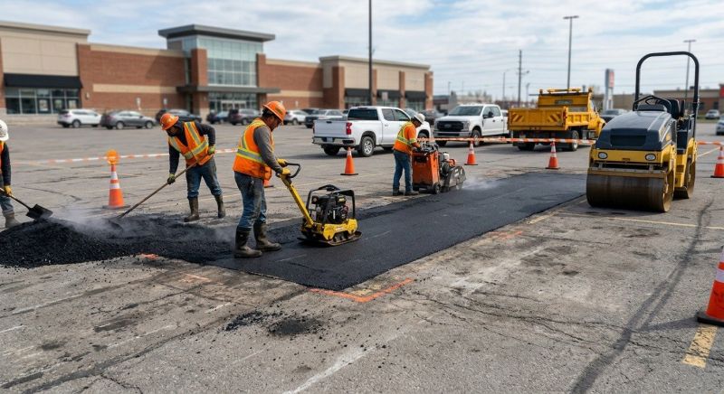 Commercial Paving Repair in Savannah, GA